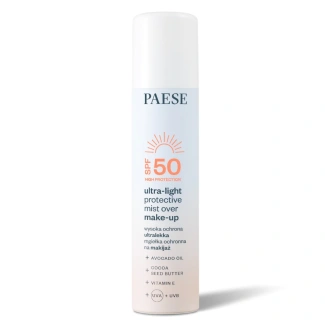 Ultra-light protective mist over make-up SPF50