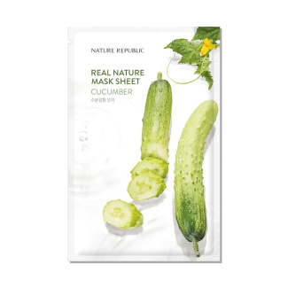 Real Nature Sheet Mask Cucumber