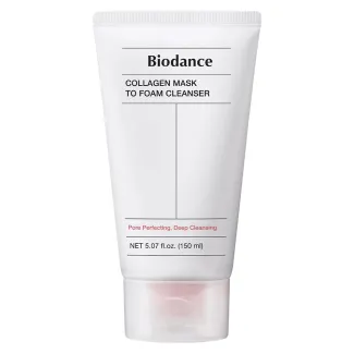 Collagen Mask to Foam Cleanser