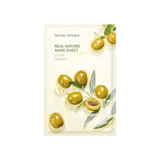 Real Nature Sheet Mask Olive