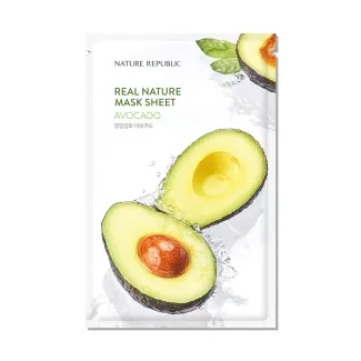 Real Nature Sheet Mask Avocado
