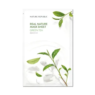 Real Nature Sheet Mask Green Tea