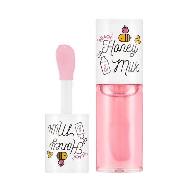 Honey & Milk Lip Oil [Peach]