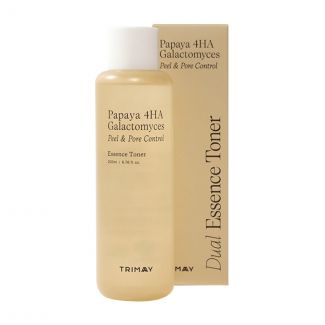 Papaya 4HA Galactomyces Peel & Pore Control Dual Essence Toner