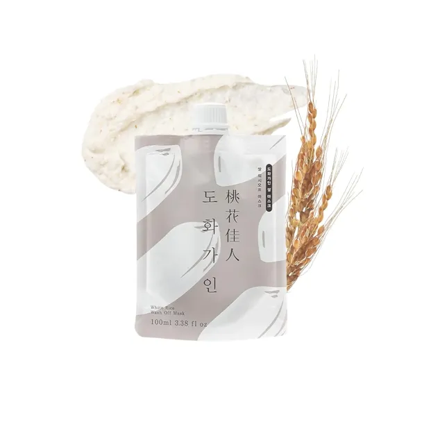 White Rice Wash Off Mask