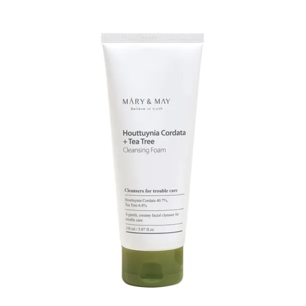 Houttuynia Cordata + Tea Tree Cleansing Foam