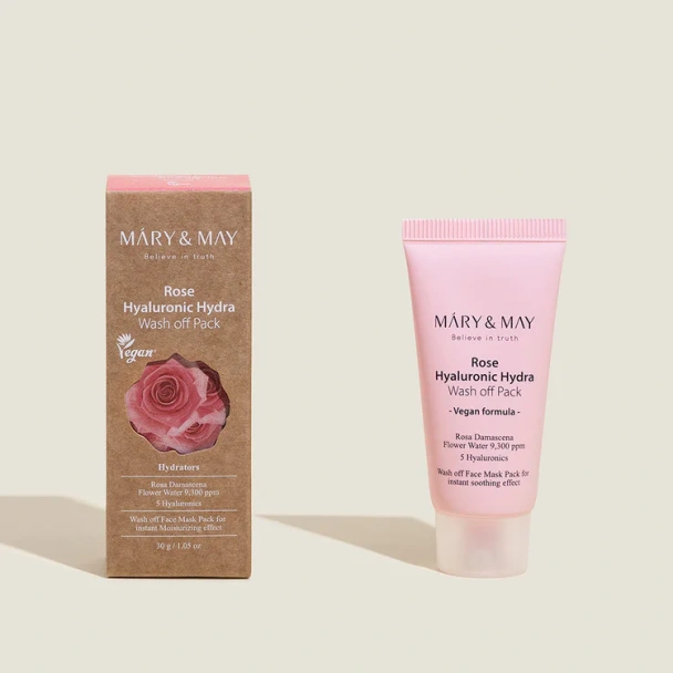 Rose Hyaluronic Hydra Wash Off Pack MINI