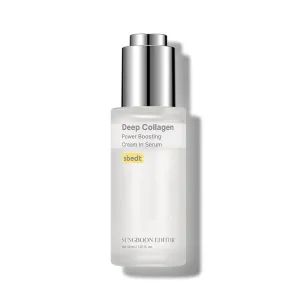 Deep Collagen Power Boosting Cream In Serum