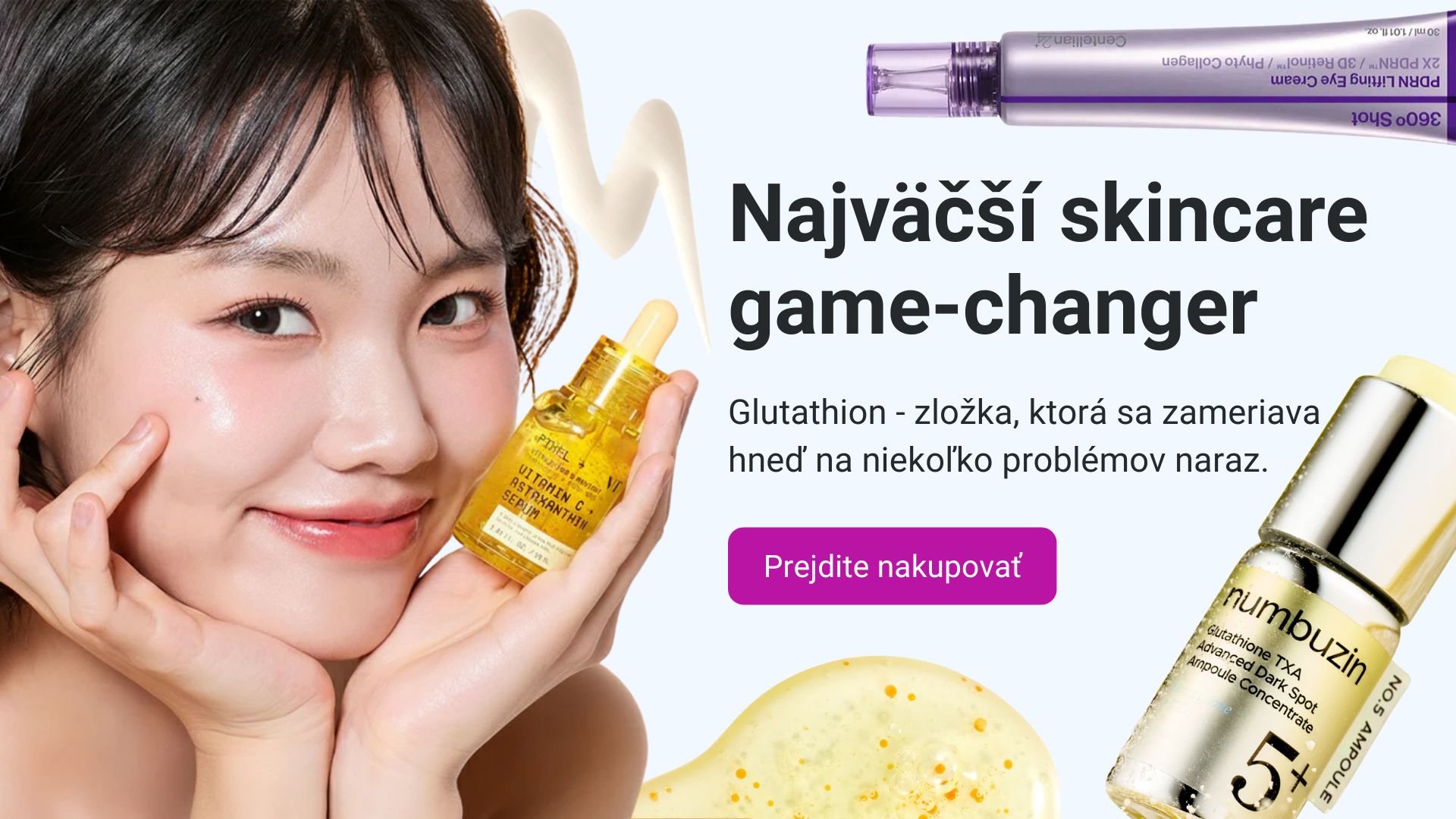 Glutatión: Tajomstvo rozjasnenej pleti, ktorému prepadla Kórea